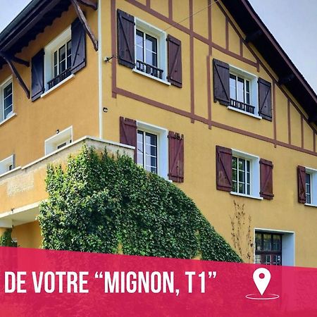 Ferienwohnung Mignon, T1 Bis Cosy & Calme, Neuf, Parking, Balcon Gerde Exterior foto